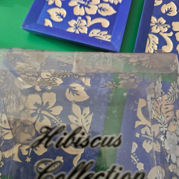 HIBISCUS COLLECTION COASTERS DESIGNED IN HAWAII - Picture 5 of 6